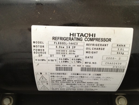 New original Hitachi refrigeration horizontal scroll coAir conditioner hitachi horizontal scroll compressor 1000el-160d3