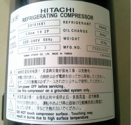 New original Hitachi refrigeration horizontal scroll compressor hitachi horizontal scroll compressor DS1836S1