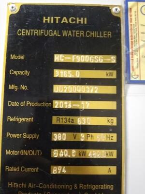Hitachi centrifuge HC-F900GSG-S maintenance parts