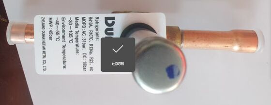 Trane screw machine solenoid valve and coil Valve VAL12407  COL27493